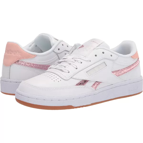 imageReebok Womens Club C SneakerWhiteBlusmtMorfog