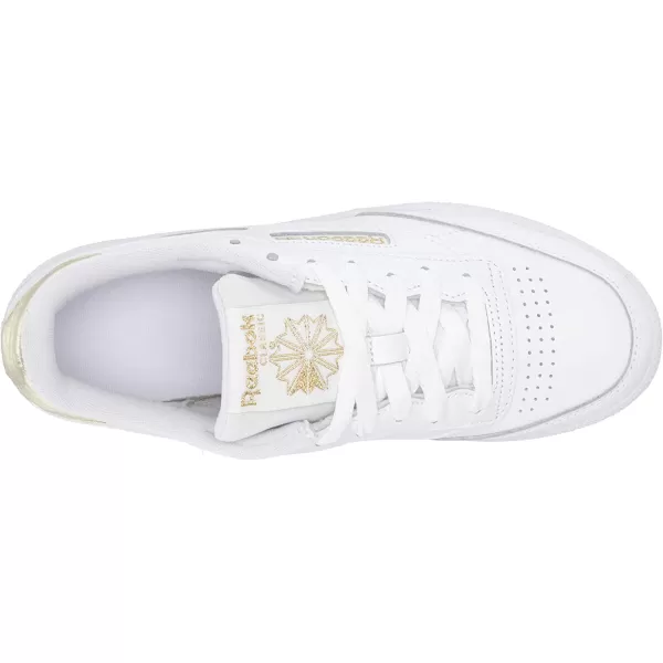 imageReebok Womens Club C SneakerWhiteGold MetWhite