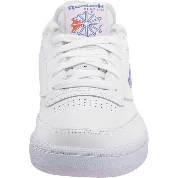 imageReebok Womens Club C SneakerWhiteLuminous LilacCourt Blue