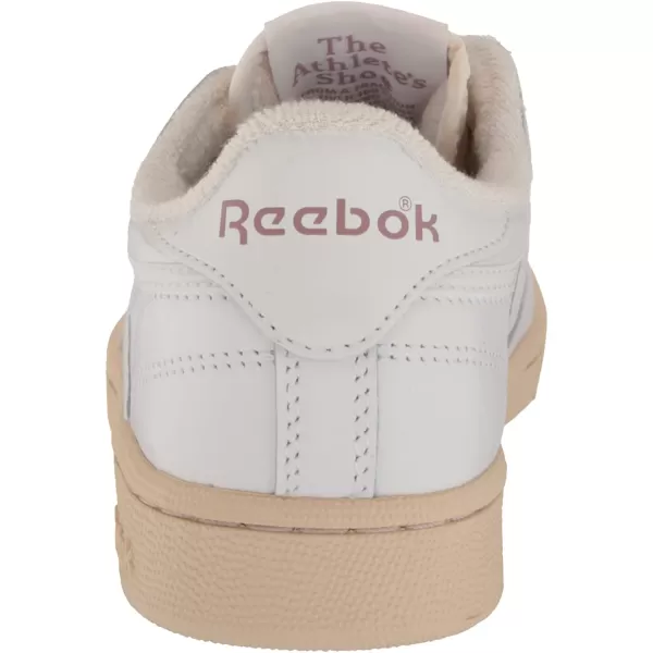 imageReebok Womens Club C Walking Shoe  WhiteChalkInfused Lilac