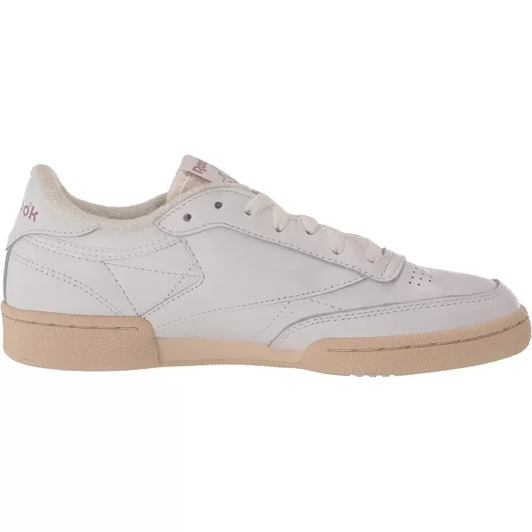 imageReebok Womens Club C Walking Shoe  WhiteChalkInfused Lilac