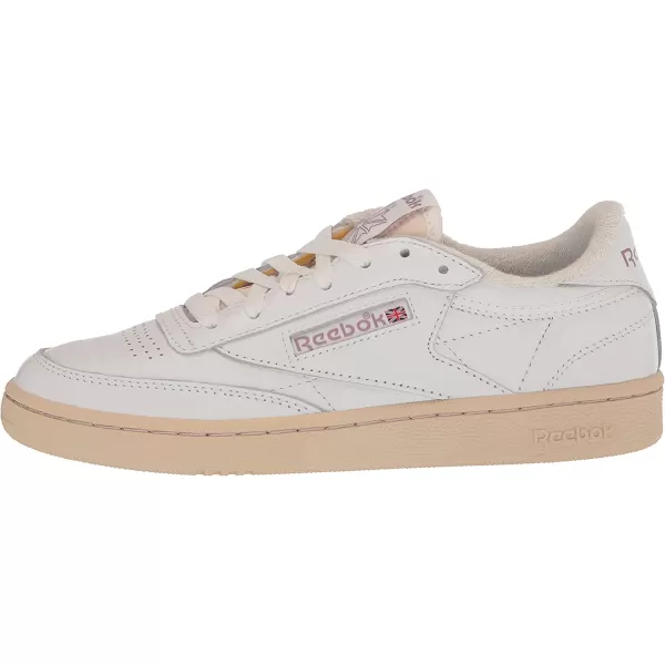 imageReebok Womens Club C Walking Shoe  WhiteChalkInfused Lilac