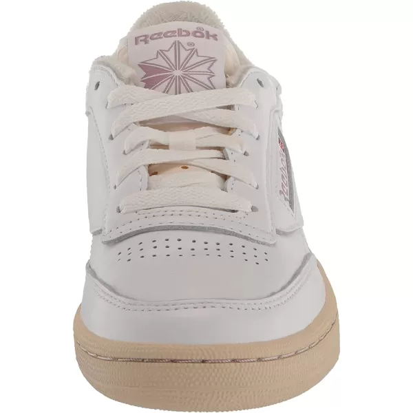 imageReebok Womens Club C Walking Shoe  WhiteChalkInfused Lilac