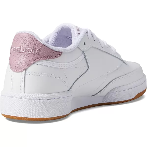 imageReebok Womens Club C Walking Shoe  WhiteInfused Lilac