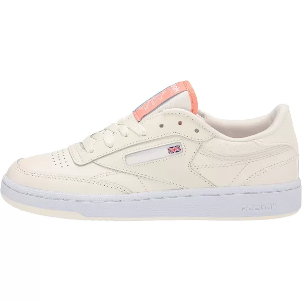 imageReebok Womens Club C Walking Shoe in Beige and White