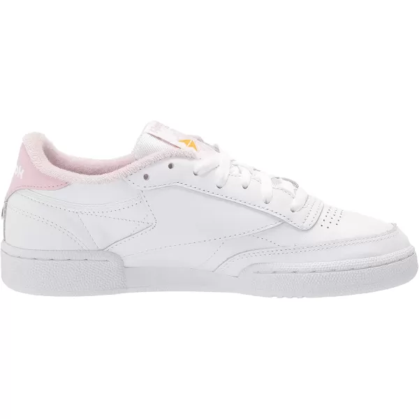 imageReebok Womens Club C Walking Shoe in White and Frost Berry