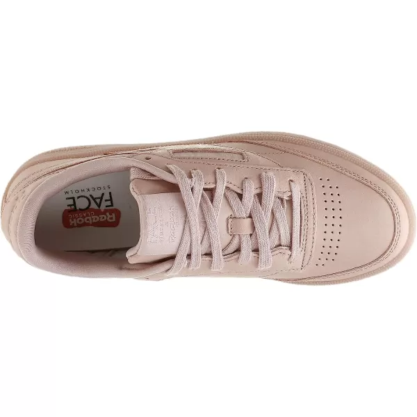 imageReebok Womens Club C Walking ShoeBeige FaceBare BeigeWhite FaceBare BeigeWhite