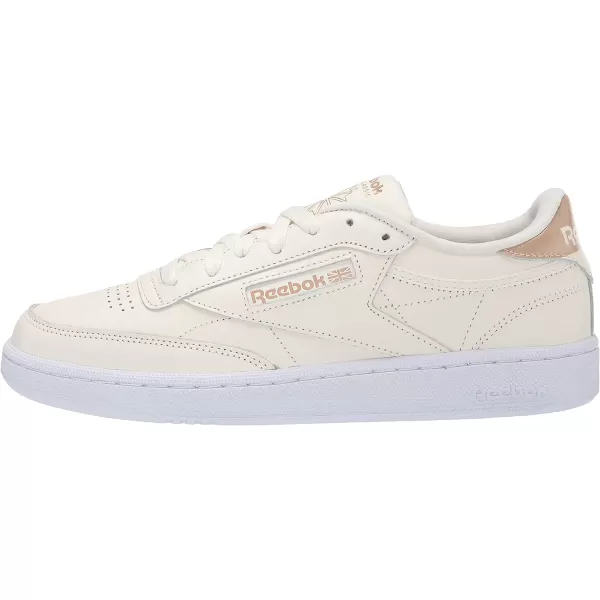 imageReebok Womens Club C Walking ShoeChalkGolden BronzeFtwr White