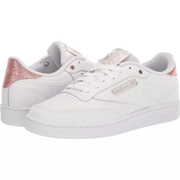 imageReebok Womens Club C Walking ShoeFtwr WhiteFtwr WhiteRose Gold