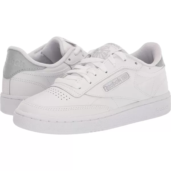 imageReebok Womens Club C Walking ShoeFtwr WhitePure Grey 3Silver Met