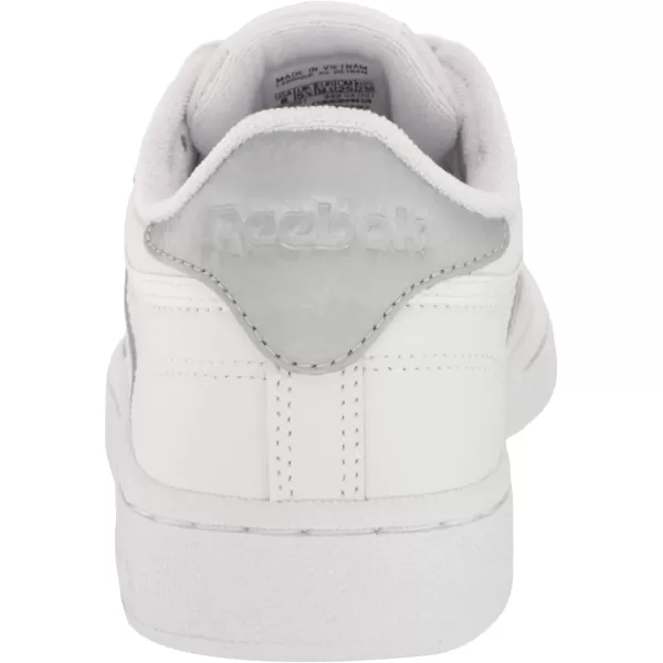 imageReebok Womens Club C Walking ShoeFtwr WhitePure Grey 3Silver Met