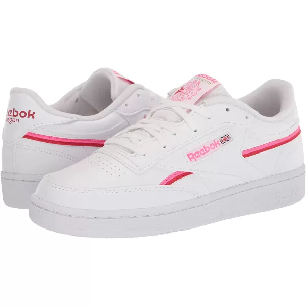 imageReebok Womens Club C Walking ShoeFtwwhtAtopnkVecred