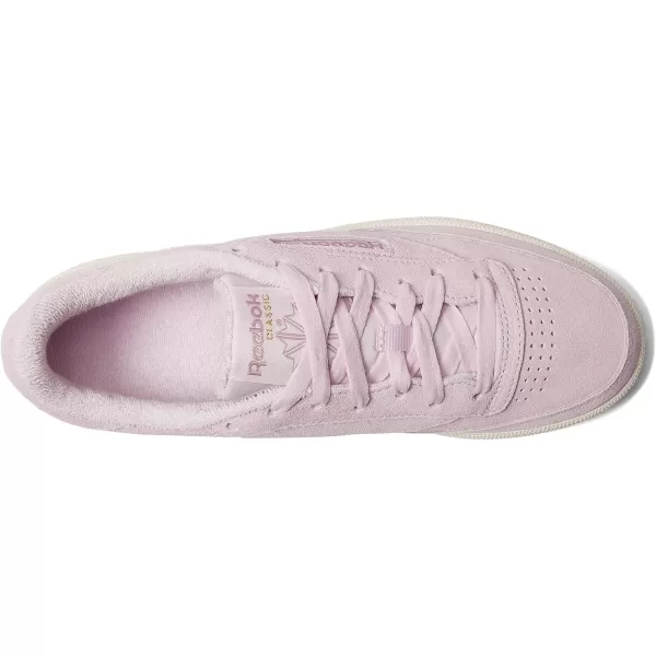 imageReebok Womens Club C Walking ShoePixel PinkInfused LilacChalk