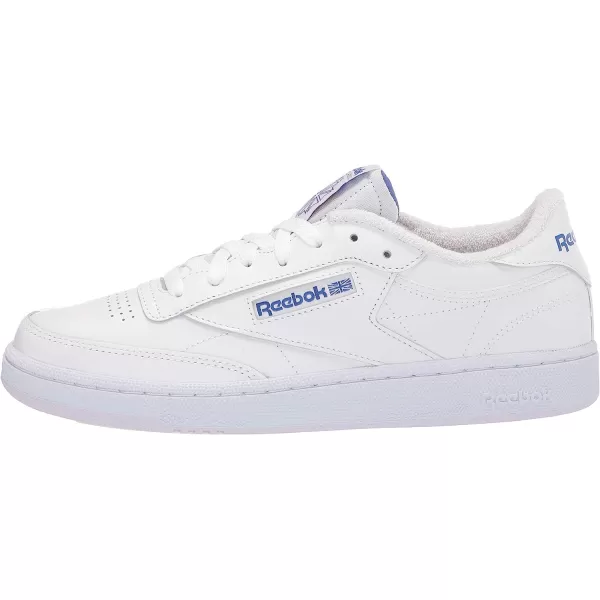 imageReebok Womens Club C Walking ShoeWhiteLuminous LilacCourt Blue