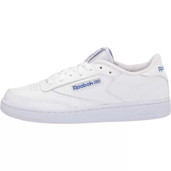 imageReebok Womens Club C Walking Shoes in White Luminous Lilac and Court Blue