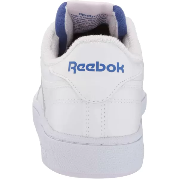 imageReebok Womens Club C Walking Shoes in White Luminous Lilac and Court Blue