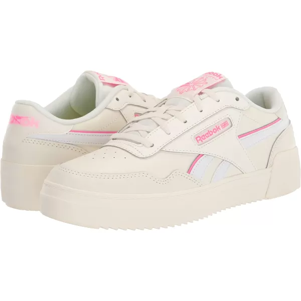 imageReebok Womens Club MEMT SneakerChalkWhiteAtomic Pink