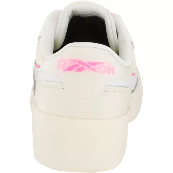 imageReebok Womens Club MEMT SneakerChalkWhiteAtomic Pink