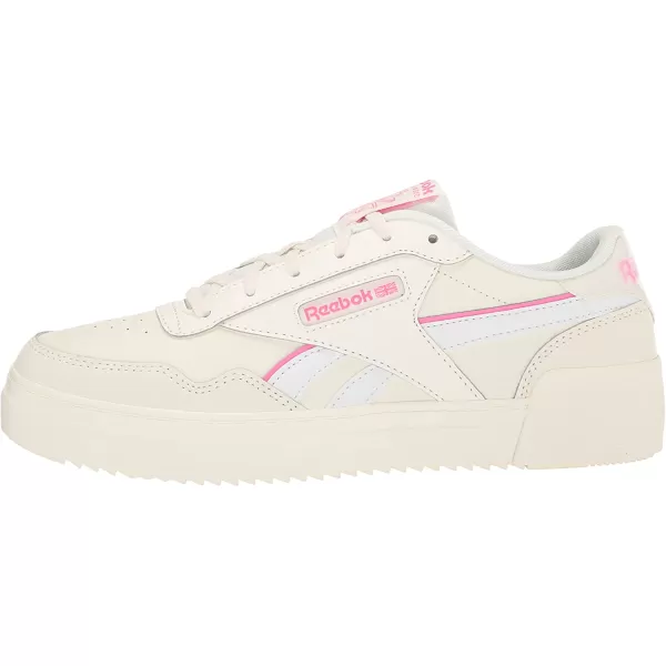 imageReebok Womens Club MEMT SneakerChalkWhiteAtomic Pink