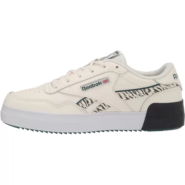 imageReebok Womens Club MEMT SneakerChalkWhiteMidnight Pine