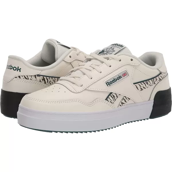 imageReebok Womens Club MEMT SneakerChalkWhiteMidnight Pine