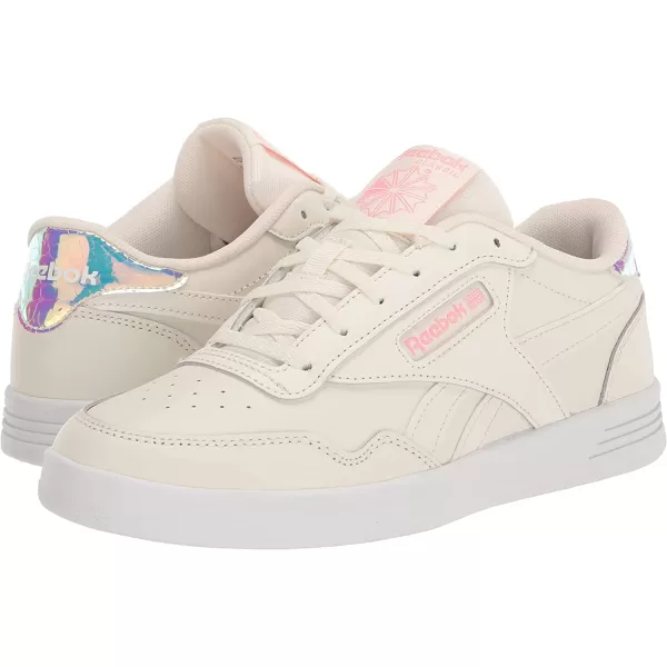 imageReebok Womens Club MEMT SneakerChalkWhitePink Glow