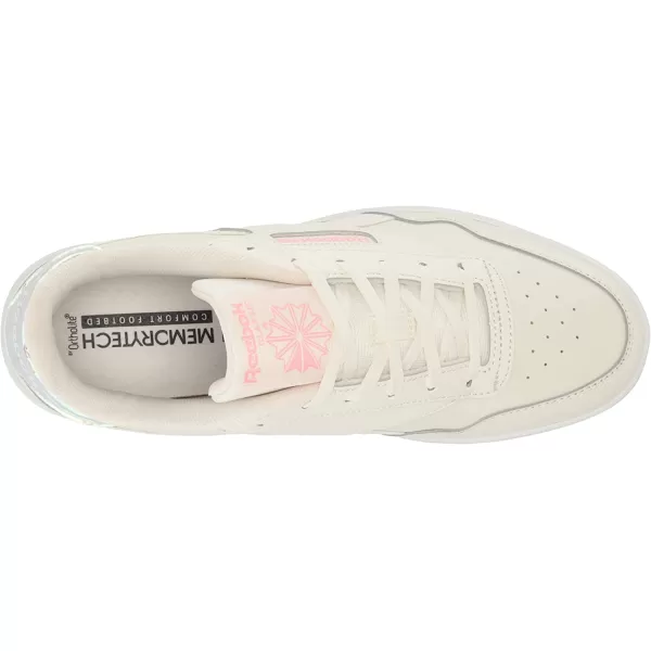 imageReebok Womens Club MEMT SneakerChalkWhitePink Glow