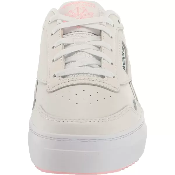 imageReebok Womens Club MEMT SneakerPure GreyWhitePink Glow