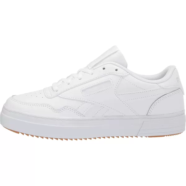 imageReebok Womens Club MEMT SneakerWhiteTrue GreyRubber Gum