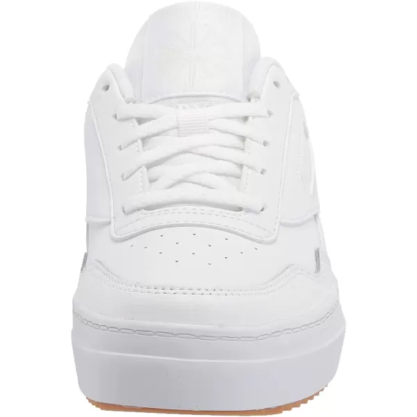 imageReebok Womens Club MEMT SneakerWhiteTrue GreyRubber Gum