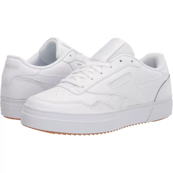 imageReebok Womens Club MEMT SneakerWhiteTrue GreyRubber Gum