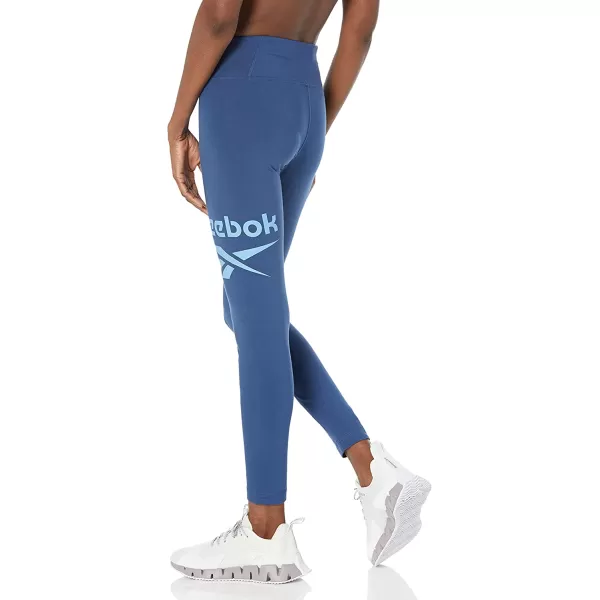 imageReebok Womens Cotton LeggingsBatik BlueLight Blue