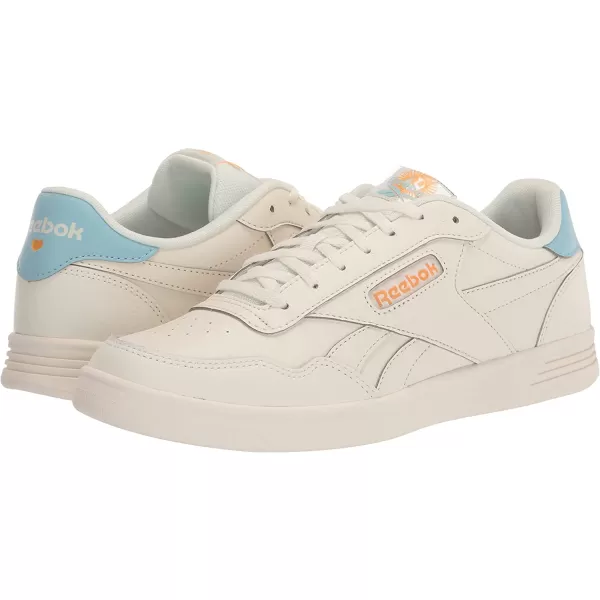 imageReebok Womens Court Advance Sneaker in ChalkBlue PearlPeach Fuzz