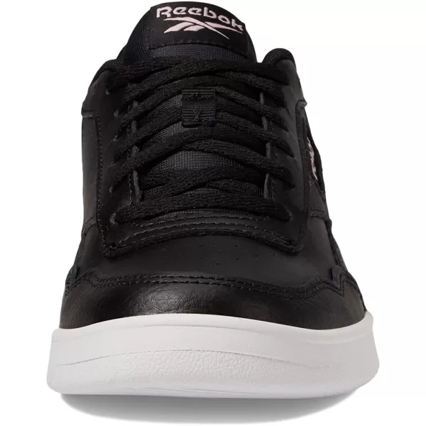 imageReebok Womens Court Advance Sneaker in White Black and Pink