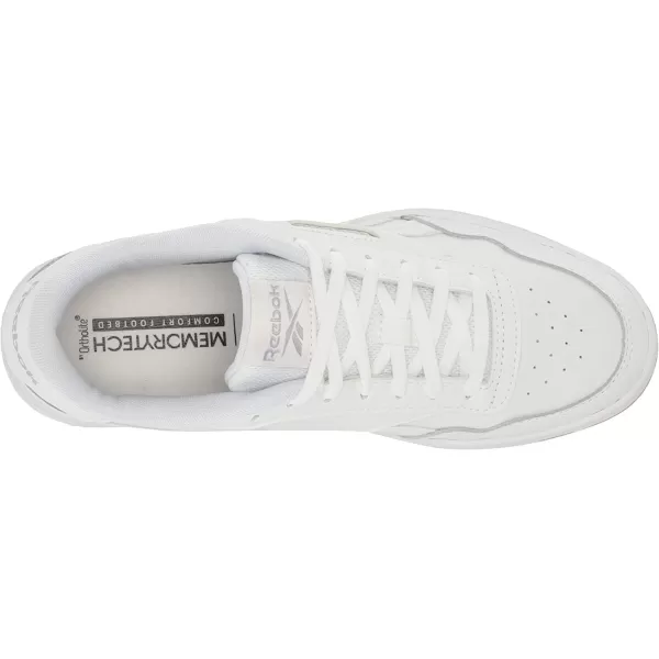 imageReebok Womens Court Advance Sneaker in WhiteGreyPink