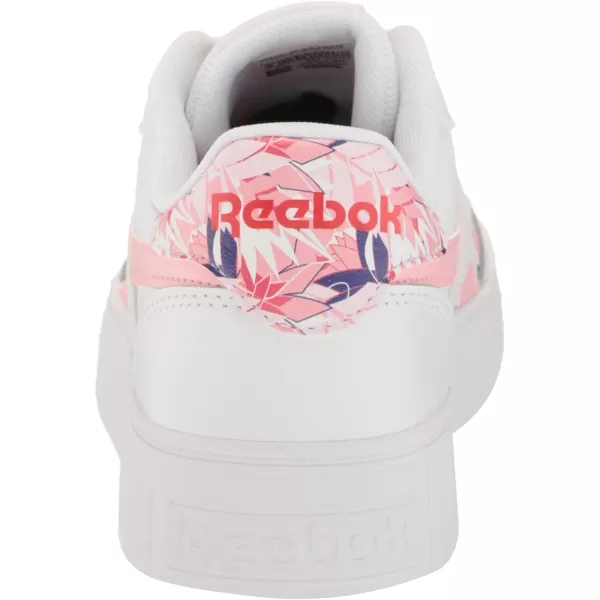 imageReebok Womens Court Advance Sneaker in WhitePink GlowCherry