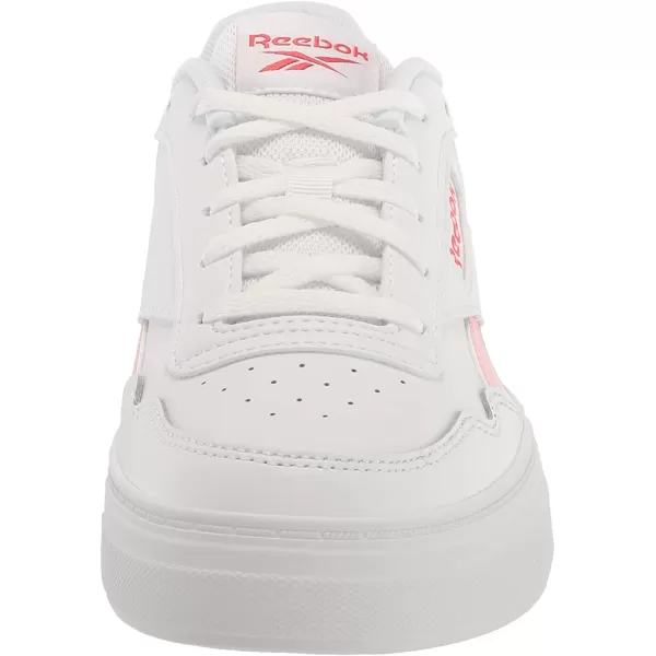 imageReebok Womens Court Advance Sneaker in WhitePink GlowCherry