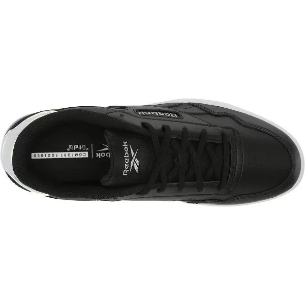 imageReebok Womens Court Advance SneakerBlkwhiWilvmtFtwwht