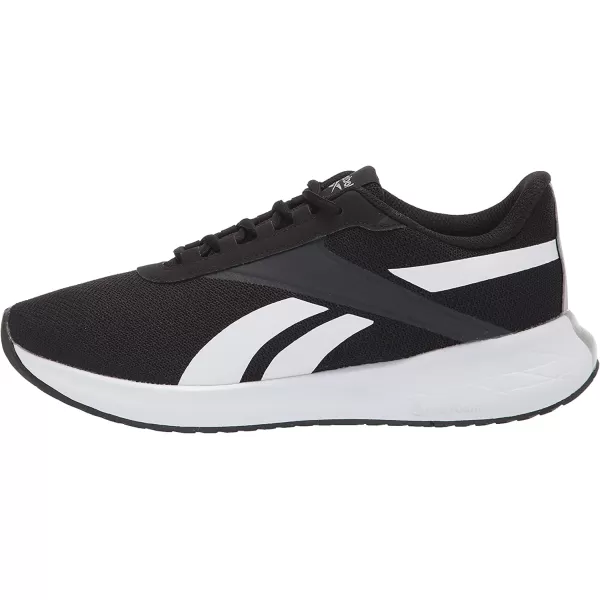 imageReebok Womens Energen Plus Running ShoeBlackWhiteSilver Metallic
