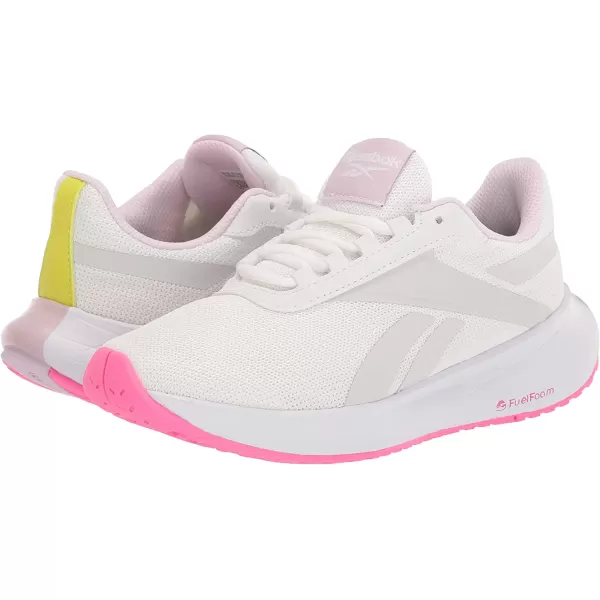 imageReebok Womens Energen Plus Running ShoeWhiteCold GreyAcid Yellow