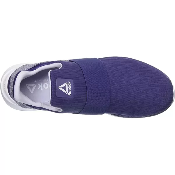 imageReebok Womens Ever Road DMX Slip on Walking ShoeMidnight InkLilacWhite
