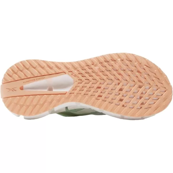 imageReebok Womens Floatzig 1 SneakerAqua DustVintage GreenPeach Glow