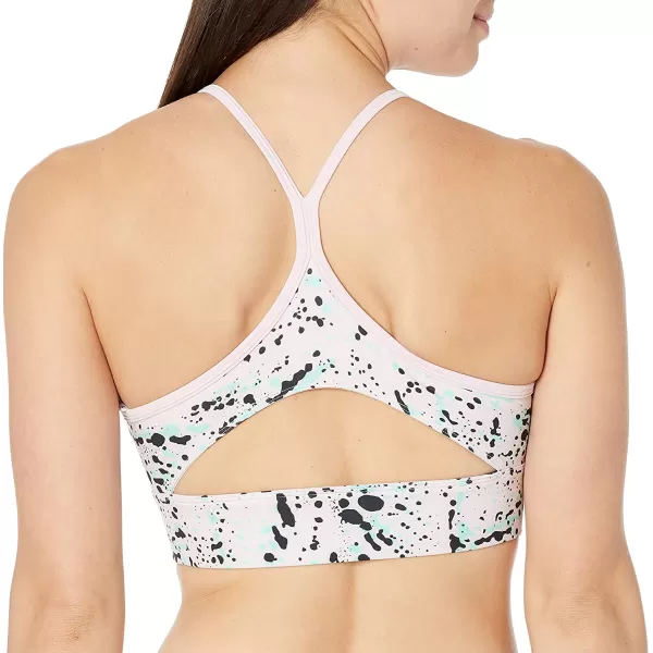 imageReebok Womens Frost BerryBlackBlue TriBack Sports Bra Light Support