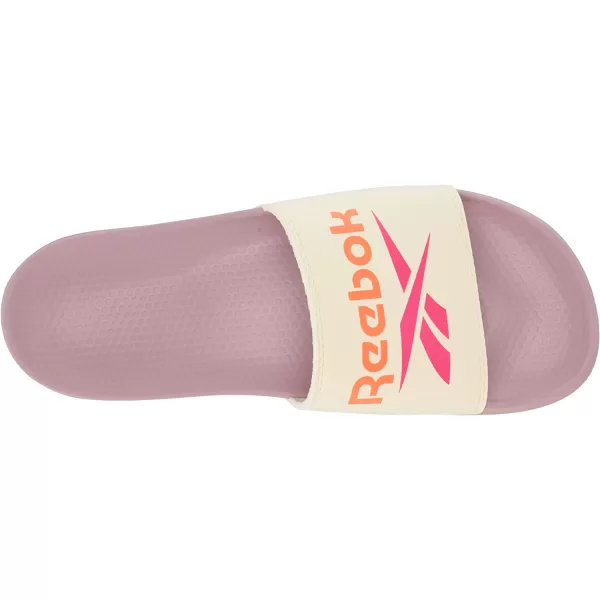 imageReebok Womens Fulgere Slides Sandal Infused LilacWhiteProud Pink 5Reebok Womens Fulgere Slides Sandal Infused LilacWhiteProud Pink 5