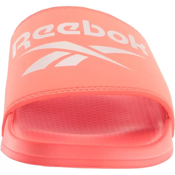 imageReebok Womens Fulgere Slides SandalOrange FlareWhite