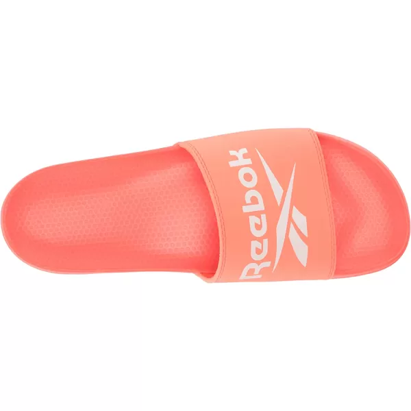 imageReebok Womens Fulgere Slides SandalOrange FlareWhite