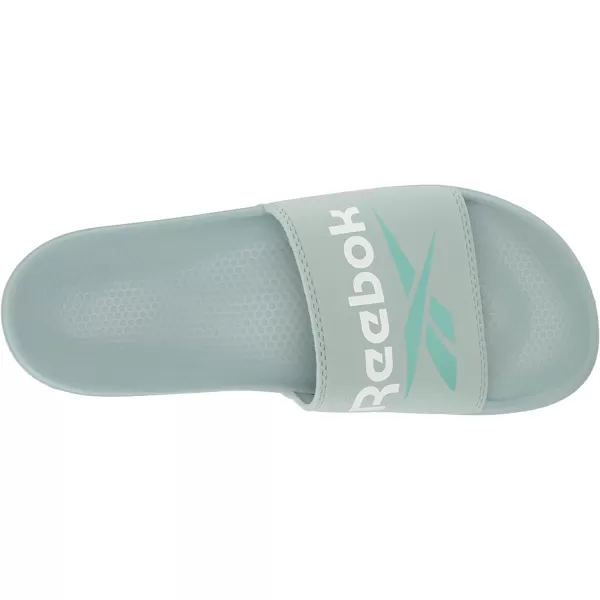 imageReebok Womens Fulgere Slides SandalSeaside GreySemi Classic TealWhite