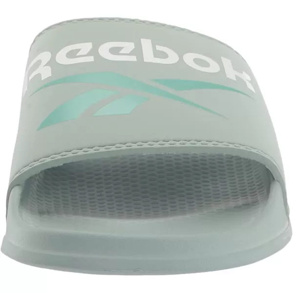 imageReebok Womens Fulgere Slides SandalSeaside GreySemi Classic TealWhite