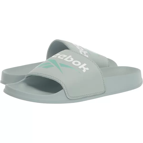 imageReebok Womens Fulgere Slides SandalSeaside GreySemi Classic TealWhite