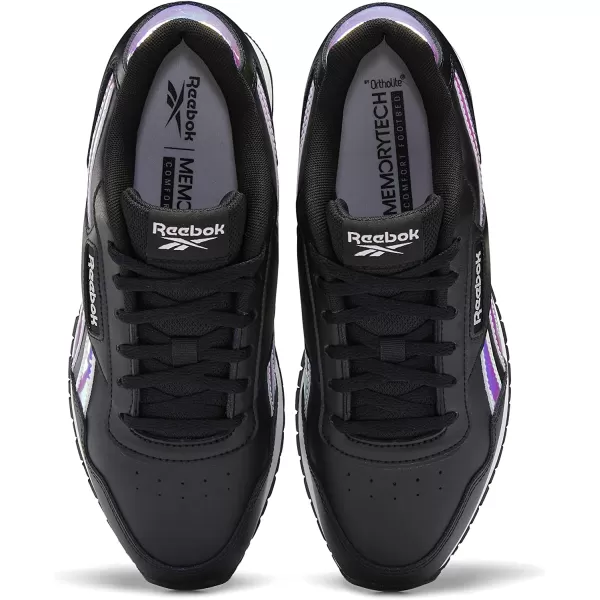 imageReebok Womens Glide Sneaker in BlackWhitePink